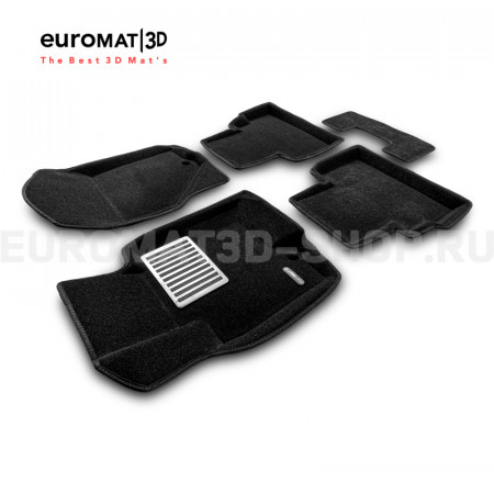 Текстильные 3D коврики Euromat3D Lux в салон для Infiniti FX,QX70 (2008-2014/2015-) № EM3D-002802 Текстильные 3D коврики Euromat3D Lux в салон для Infiniti FX,QX70 (2008-2014/2015-) № EM3D-002802