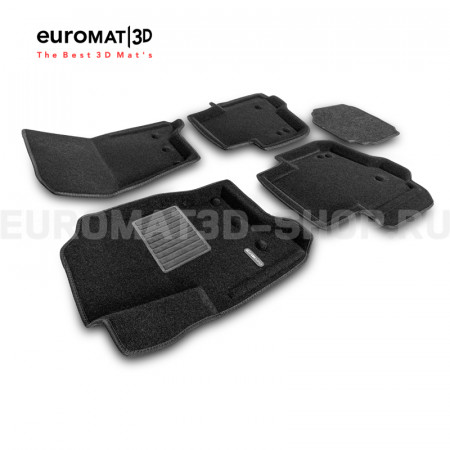 Текстильные 3D коврики Euromat3D Business в салон для Land Rover Discovery III (2005-2010) № EMC3D-003100 Текстильные 3D коврики Euromat3D Business в салон для Land Rover Discovery III (2005-2010) № EMC3D-003100
