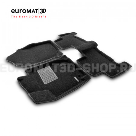 Текстильные 3D коврики Euromat3D Business в салон для Toyota Rav 4 Long (2006-2013) № EMC3D-005126 Текстильные 3D коврики Euromat3D Business в салон для Toyota Rav 4 Long (2006-2013) № EMC3D-005126