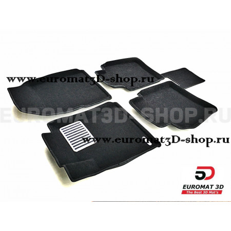 Текстильные 3D коврики Euromat3D Lux в салон для Nissan Almera (2013-) № EM3D-003727 Текстильные 3D коврики Euromat3D Lux в салон для Nissan Almera (2013-) № EM3D-003727