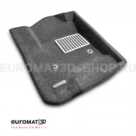 Текстильные 3D коврики Euromat3D Lux в салон для Cadillac Escalade (2015-2021) № EM3D-001306G Серые Текстильные 3D коврики Euromat3D Lux в салон для Cadillac Escalade (2015-2021) № EM3D-001306G Серые
