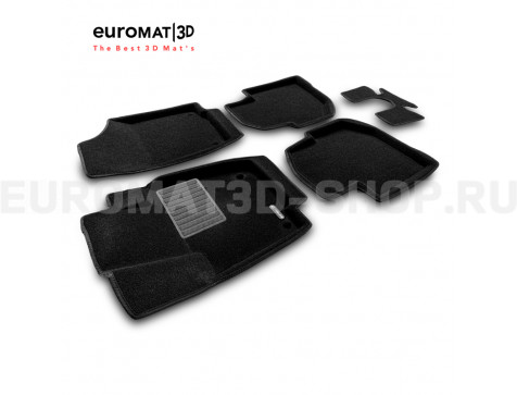 Текстильные 3D коврики Euromat3D Business в салон для Volkswagen Polo (2020-) № EMC3D-004508 Текстильные 3D коврики Euromat3D Business в салон для Volkswagen Polo (2020-) № EMC3D-004508