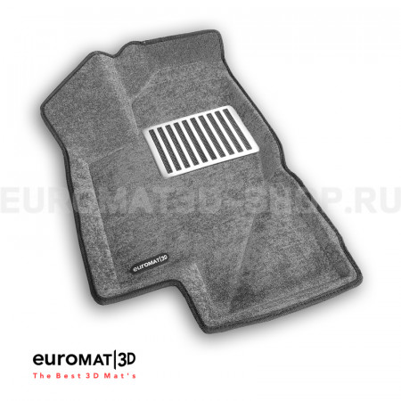 Текстильные 3D коврики Euromat3D Lux в салон для Lada Kalina (2004-) № EM3D-005310G Серые Текстильные 3D коврики Euromat3D Lux в салон для Lada Kalina (2004-) № EM3D-005310G Серые