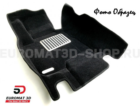 Текстильные 5D коврики с высоким бортом Euromat3D в салон для Opel Astra J № EM5D-001504