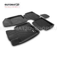 3D коврики Euromat3D EVA в салон для Hyundai i40 (2011-2016) № EM3DEVA-002912