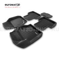 3D коврики Euromat3D EVA в салон для Volvo XC 90 (2002-2014) № EM3DEVA-005508