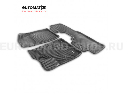 3D коврики Euromat3D EVA в салон для Gac GS8 (2023-) № EM3DEVA-001433 3D коврики Euromat3D EVA в салон для Gac GS8 (2023-) № EM3DEVA-001433